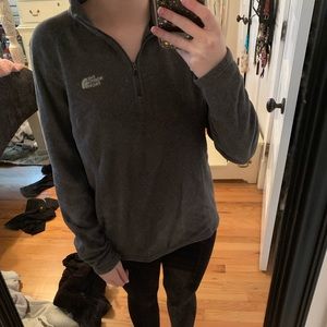 north face half zip